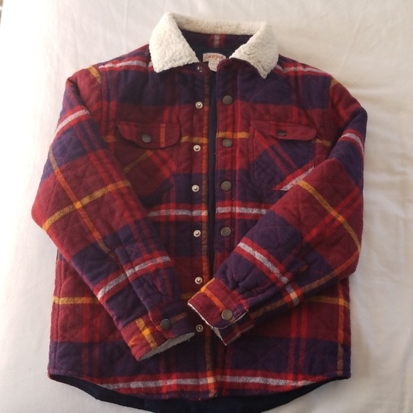 Cat Jack Lined Flannel Jacket 